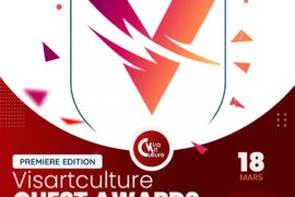 L'affiche annonçant la première édition des Visartculture Ouest Awards à Dschang