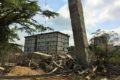 Un bâtiment s'effondre à Douala