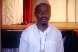 Essangue Stiven, le comédien dans la peau de Dualla Manga Bell. Photo: Mathias Mouendé Ngamo