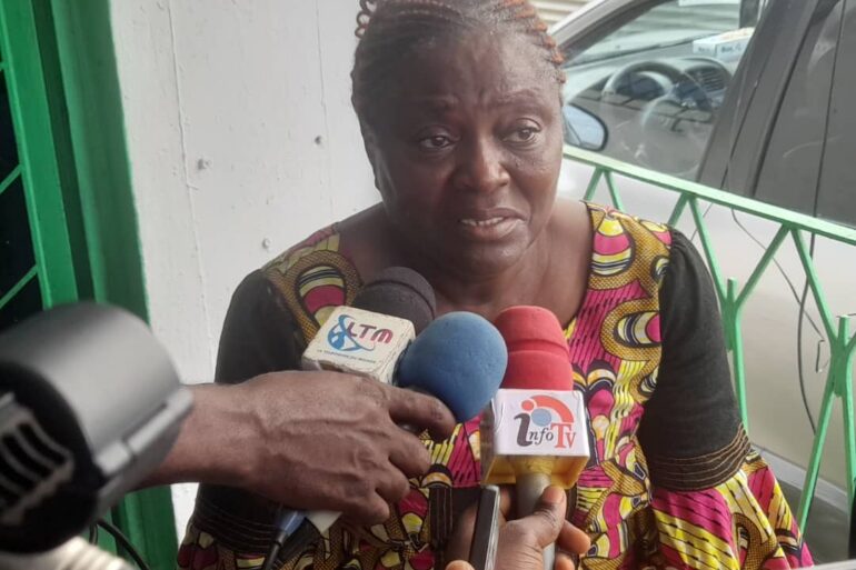 Gertrude Ekane réagit à la mort de son frère Anicet Ekane