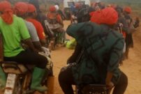 Afrise manifeste sur le site de la Socapalm à Edéa