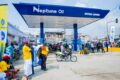 La nouvelle station service Neptune Oil de Douala au quartier Ngodi Akwa.
