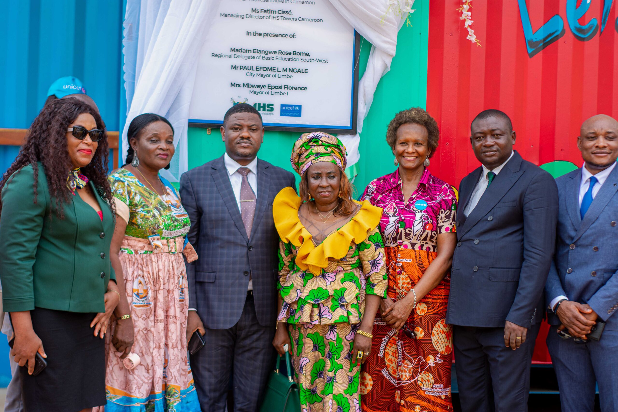 e-container launching in Limbe