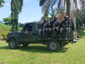 Des militaires de Copalco en déploiement à Bakingili
